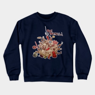 GO!! MEATBALL!!! Crewneck Sweatshirt